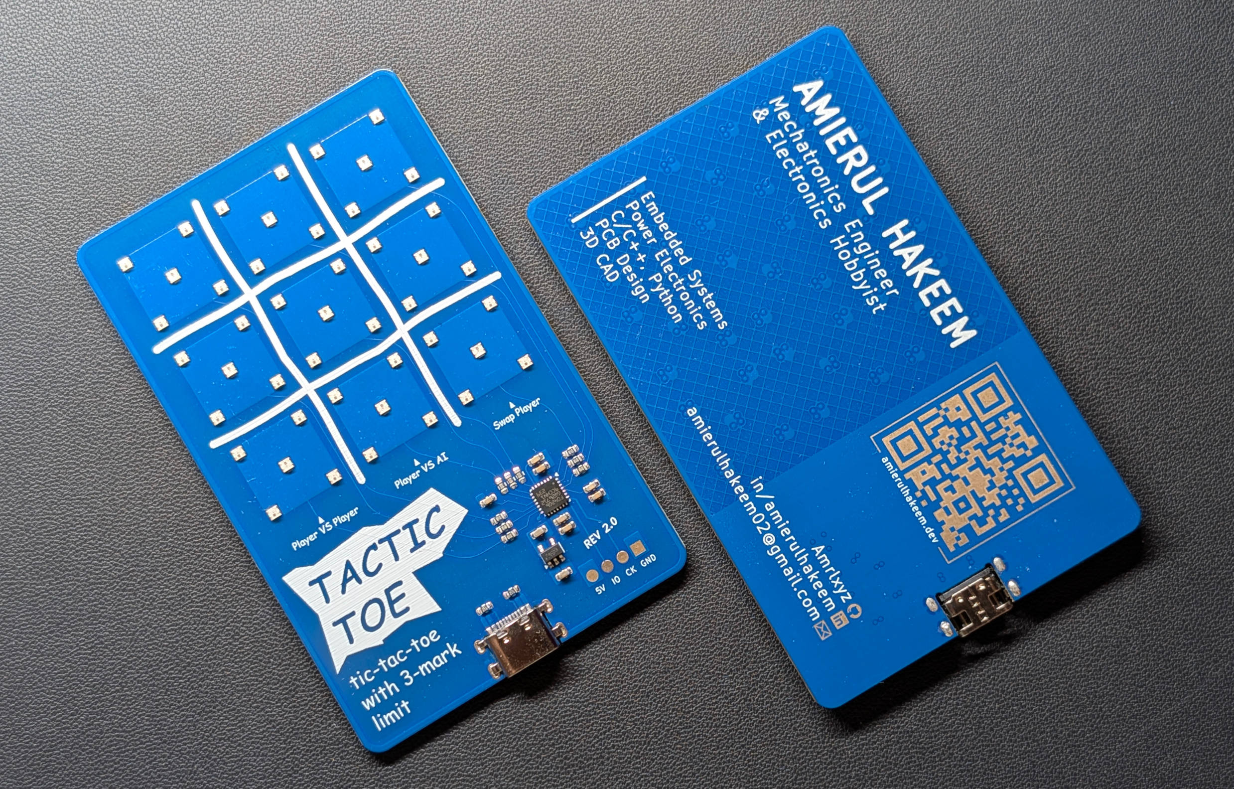 tactic-toe pcb